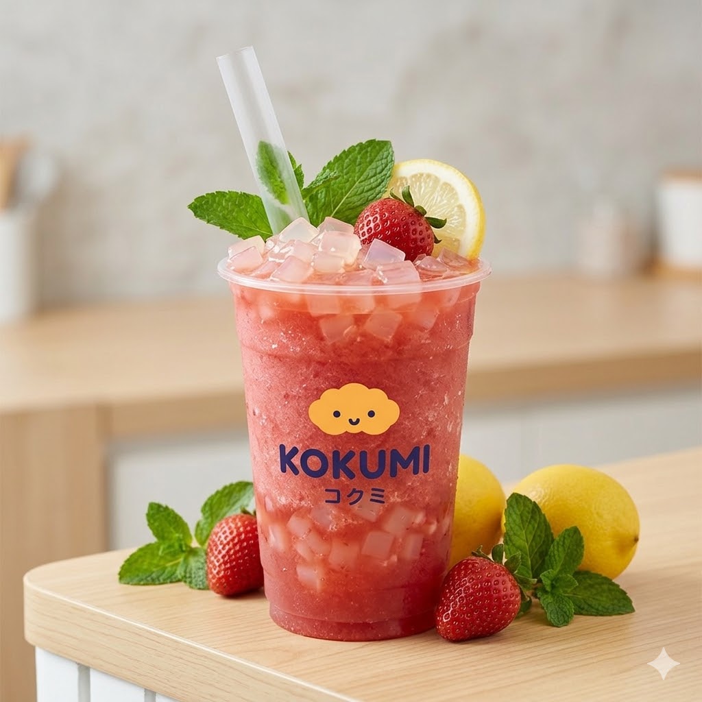 Pink Lemonade – Minuman segar perpaduan strawberry dan lemon